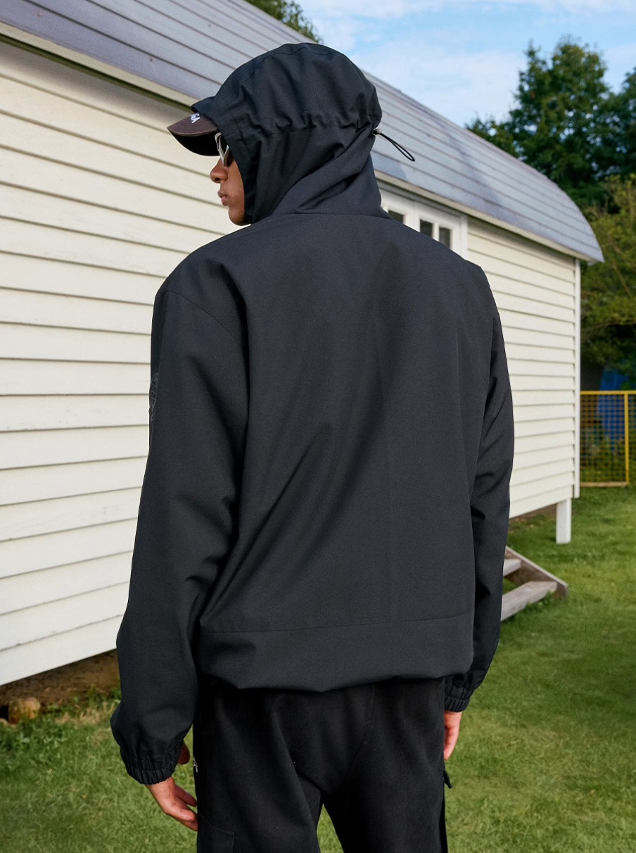 Harsh and Cruel Outdoor Hooded Windproof Rush Jacket | Face 3 Face