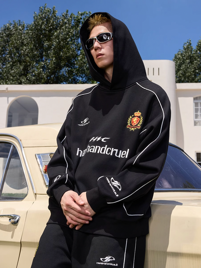 Harsh and Cruel Soccer Club Sports Hoodie | Face 3 Face