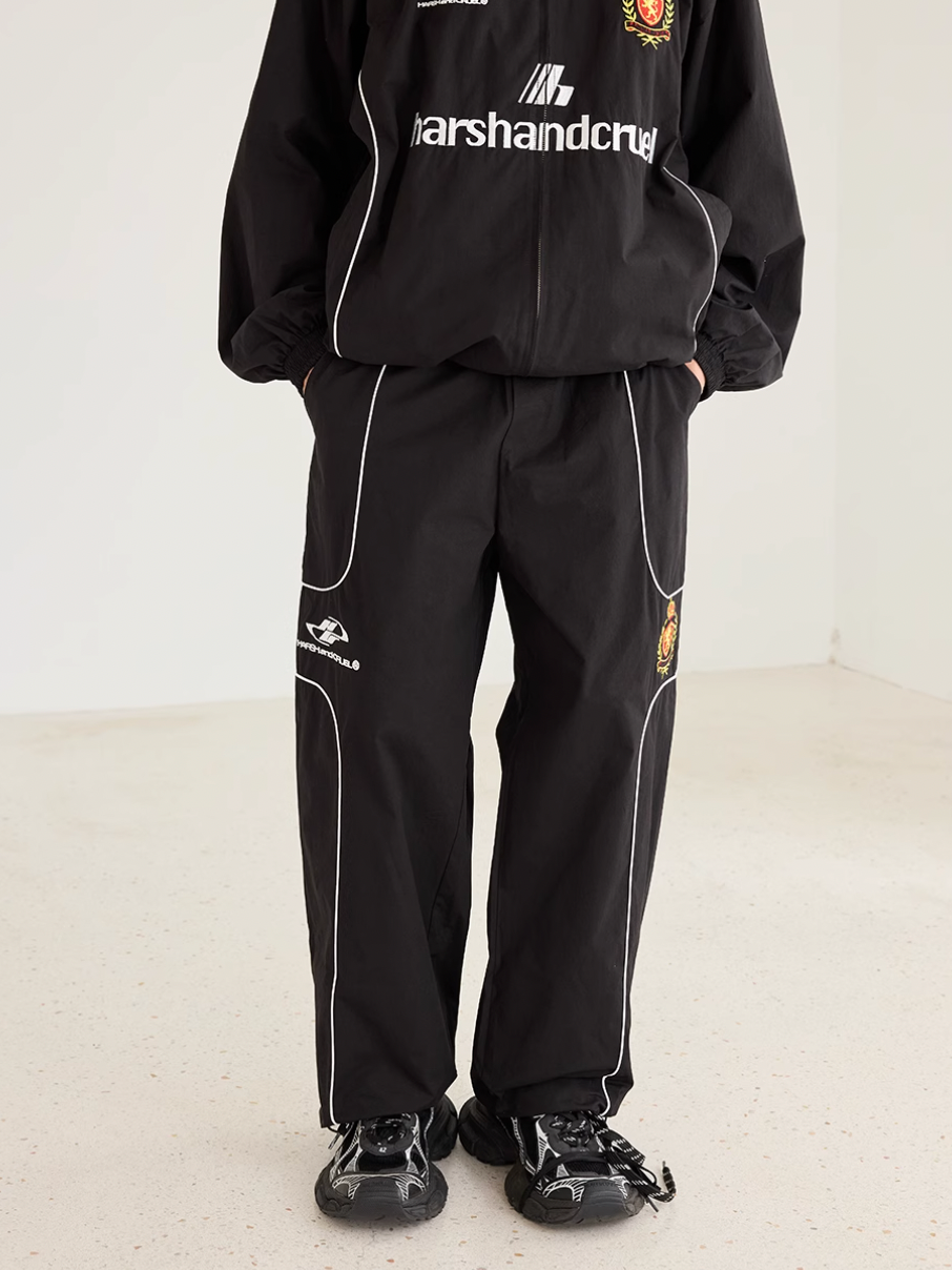 Harsh and Cruel Soccer Club Patchwork Track Pants | Face 3 Face