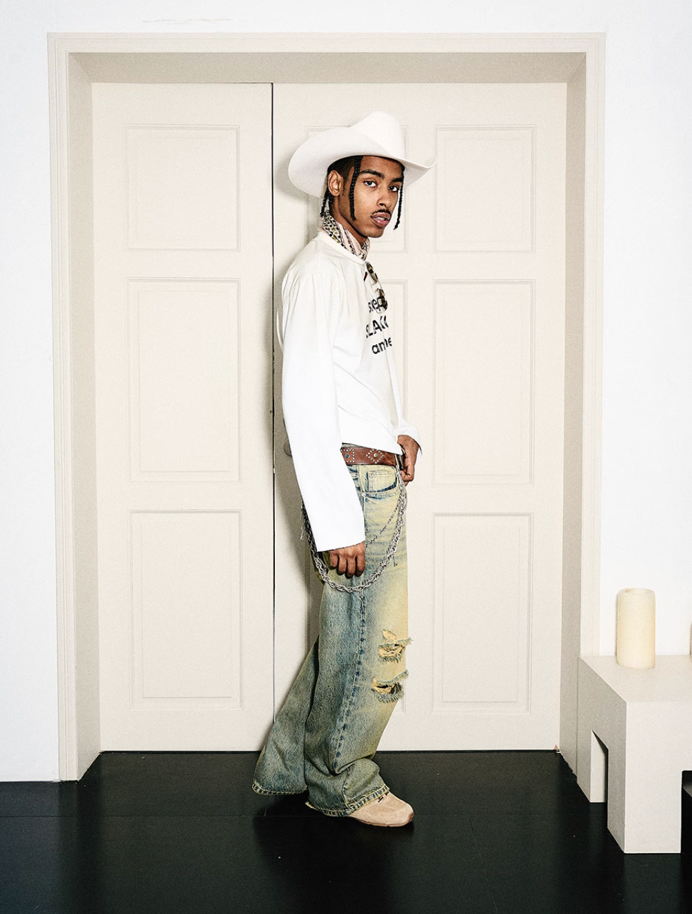 STEEPC Yellowed Vintage Washed Worn Jeans | Face 3 Face