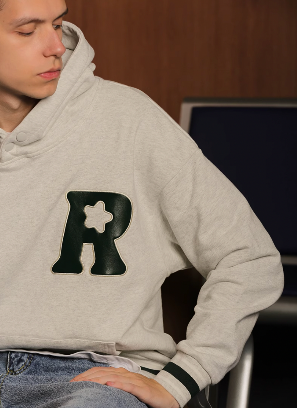 UNTILWERICH R Star Long Hoodie | Face 3 Face