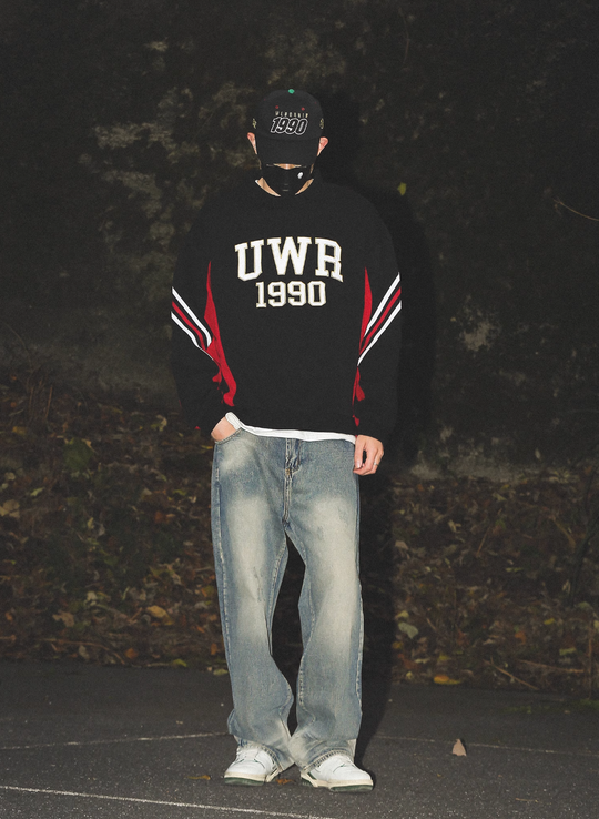 UNTILWERICH UWR Logo 90s Uniform Polo Jersey | Face 3 Face