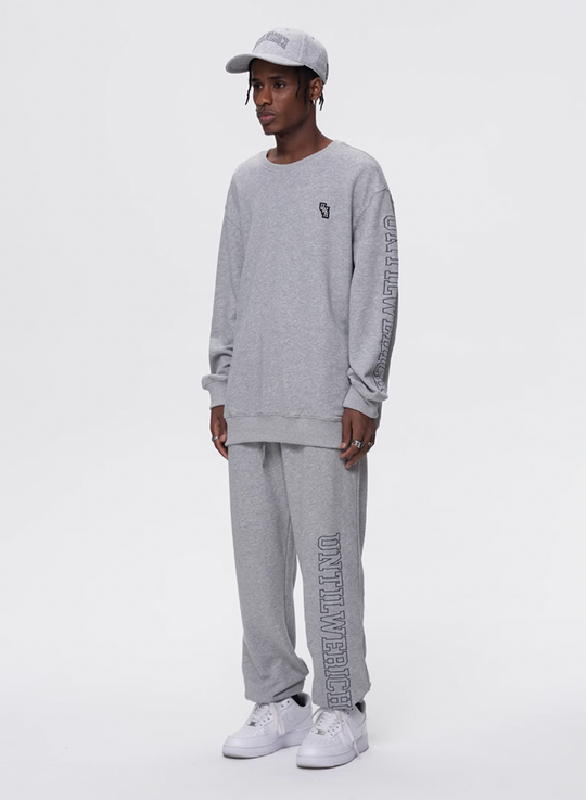 UNTILWERICH Logo Embroidered Sweatshirt | Face 3 Face