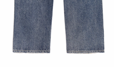 UNTILWERICH Irregular Stitching Embroidered Washed Jeans | Face 3 Face