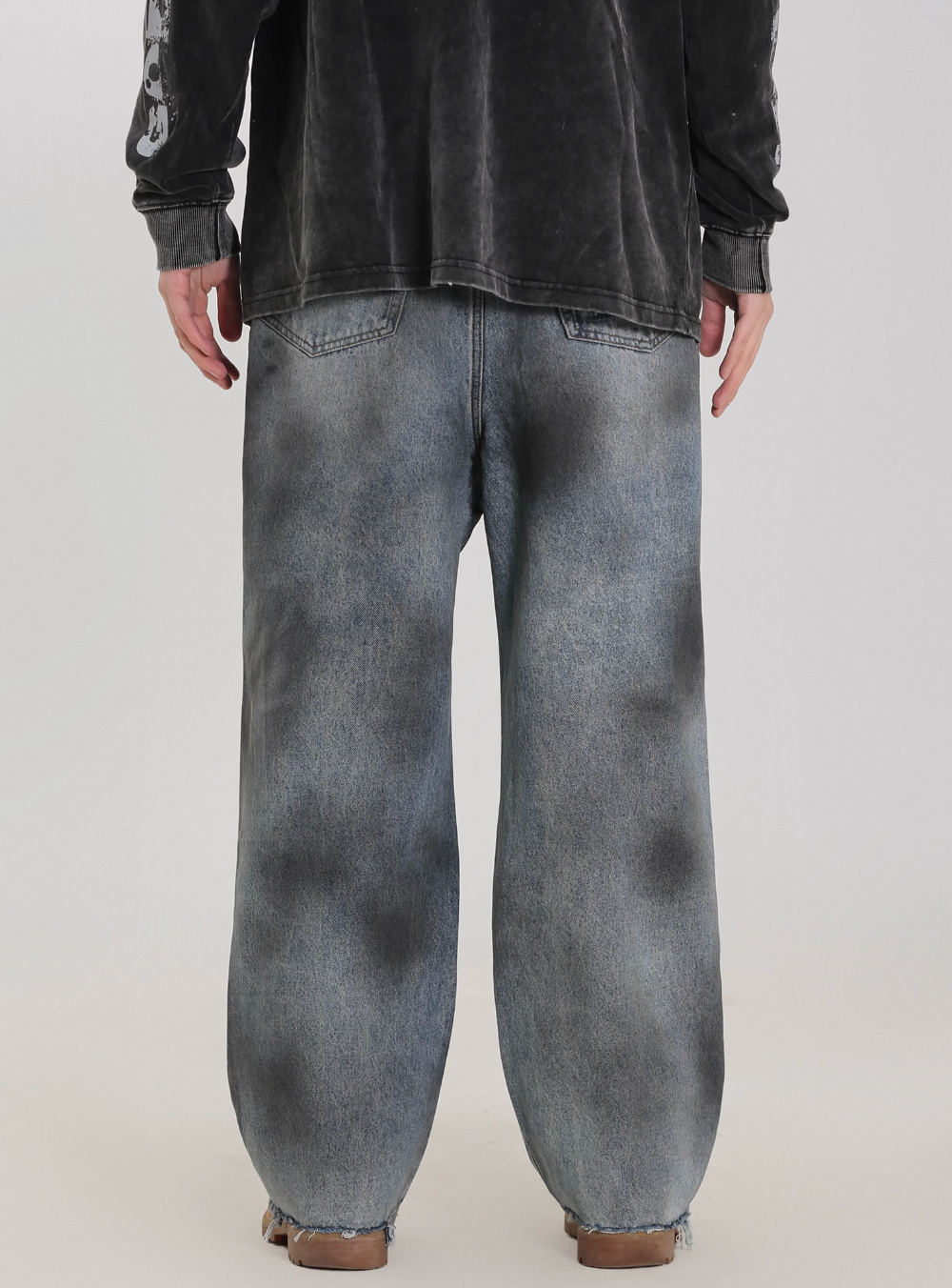 UNTILWERICH Old Dirty Wash Destroyed Jeans | Face 3 Face