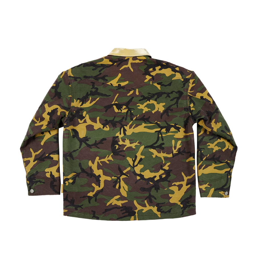 MHARF Washed Camouflage Work Jacket | Face 3 Face