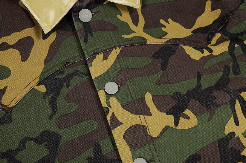 MHARF Washed Camouflage Work Jacket | Face 3 Face