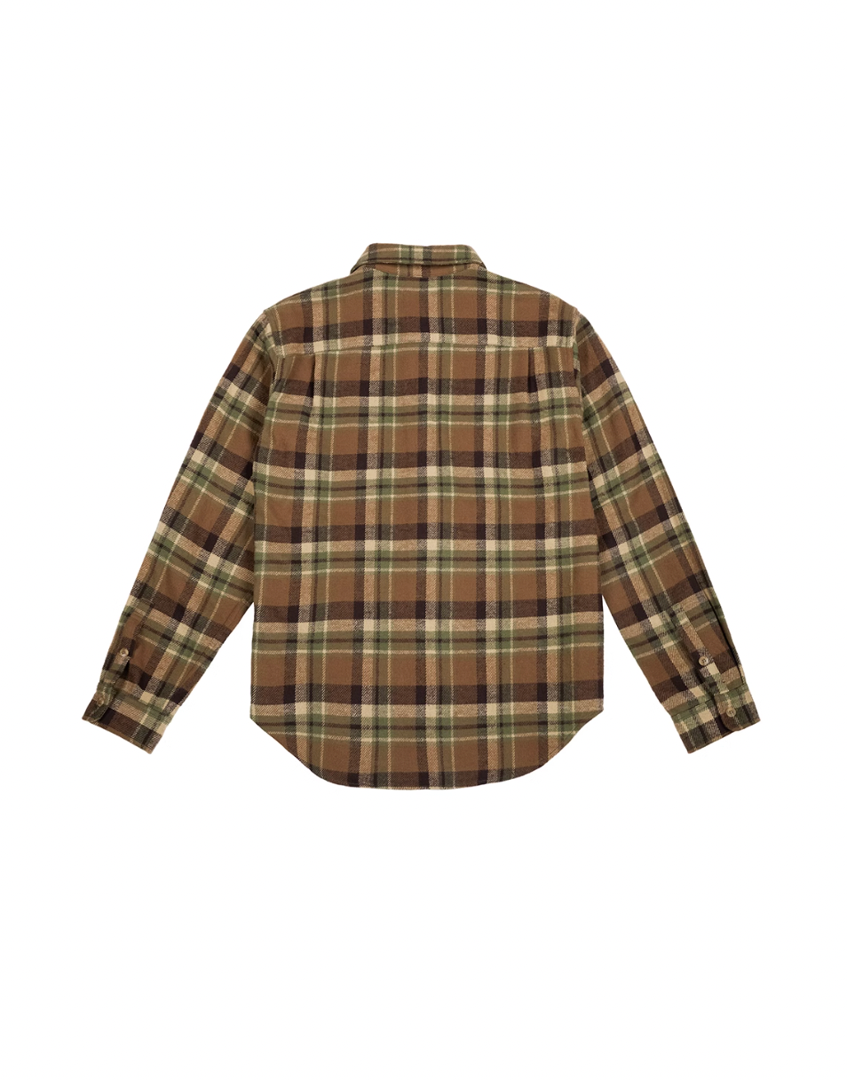 MHARF Classic Flannel Plaid Long Sleeve Shirt | Face 3 Face