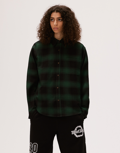 MHARF Classic Flannel Plaid Long Sleeve Shirt | Face 3 Face