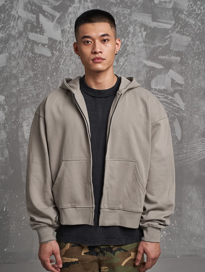 F3F Select Basic Zip Up Hoodie | Face 3 Face