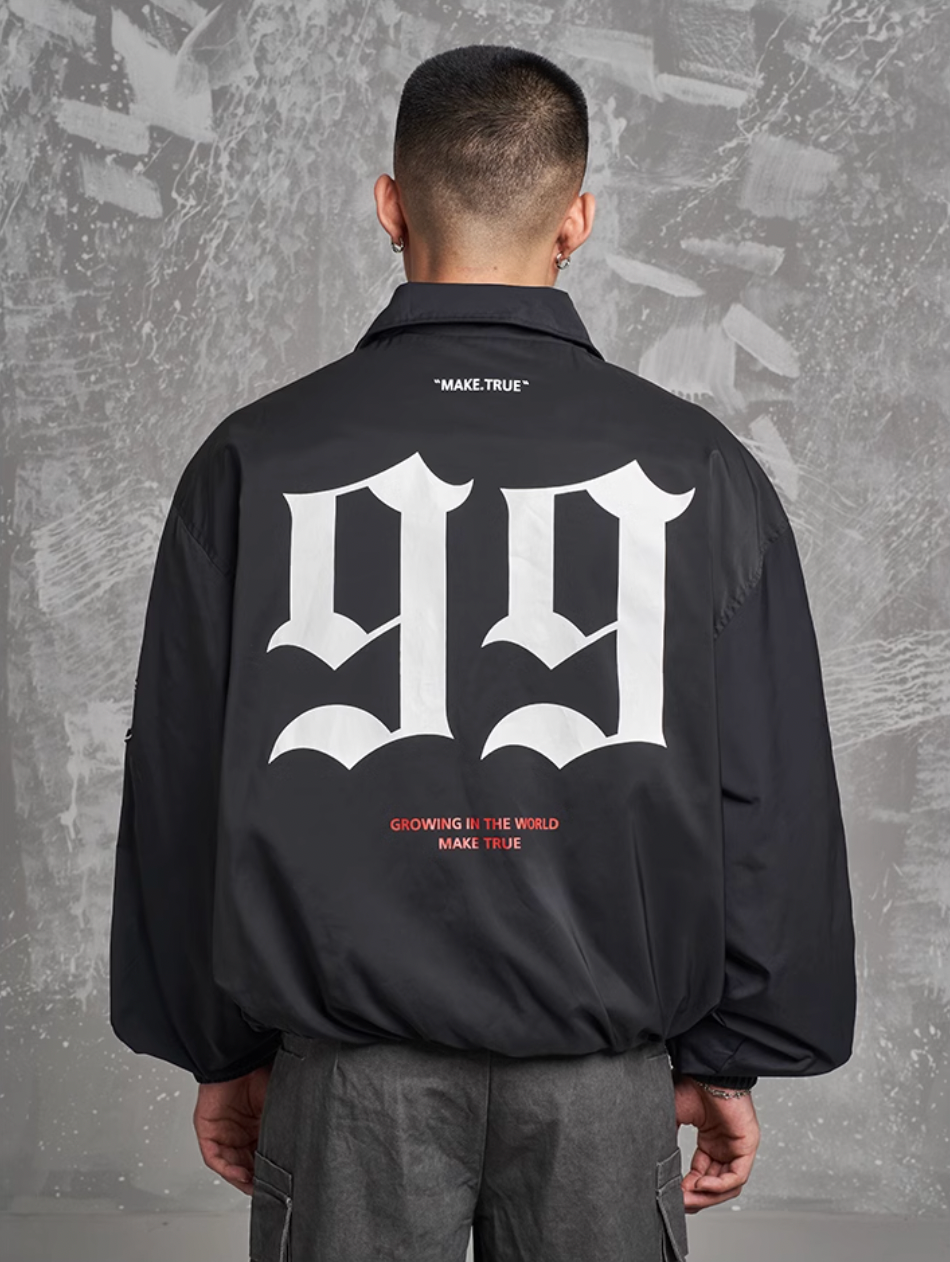 F3F Select Printed Racing Track Jacket | Face 3 Face