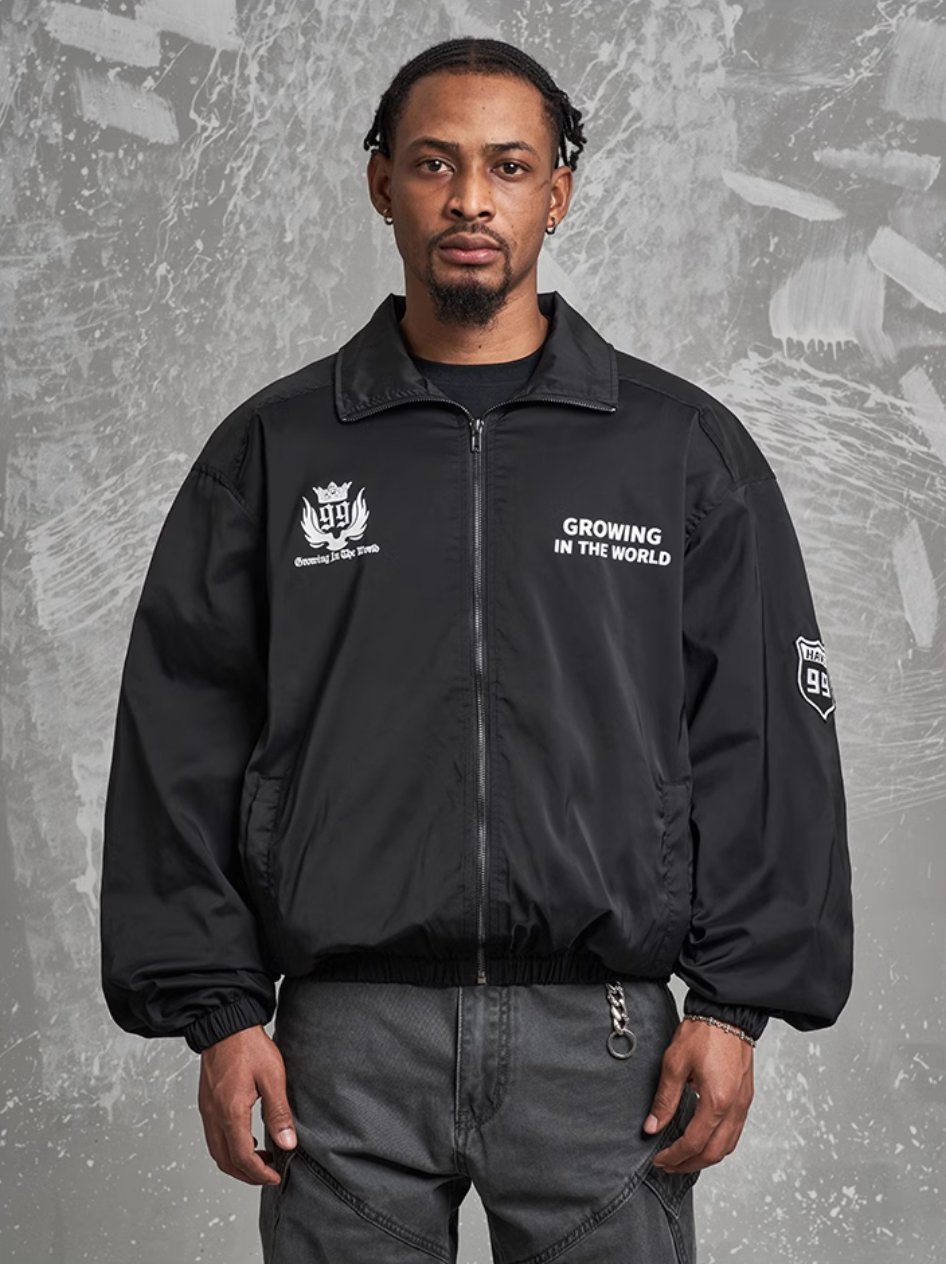 F3F Select Printed Racing Track Jacket | Face 3 Face