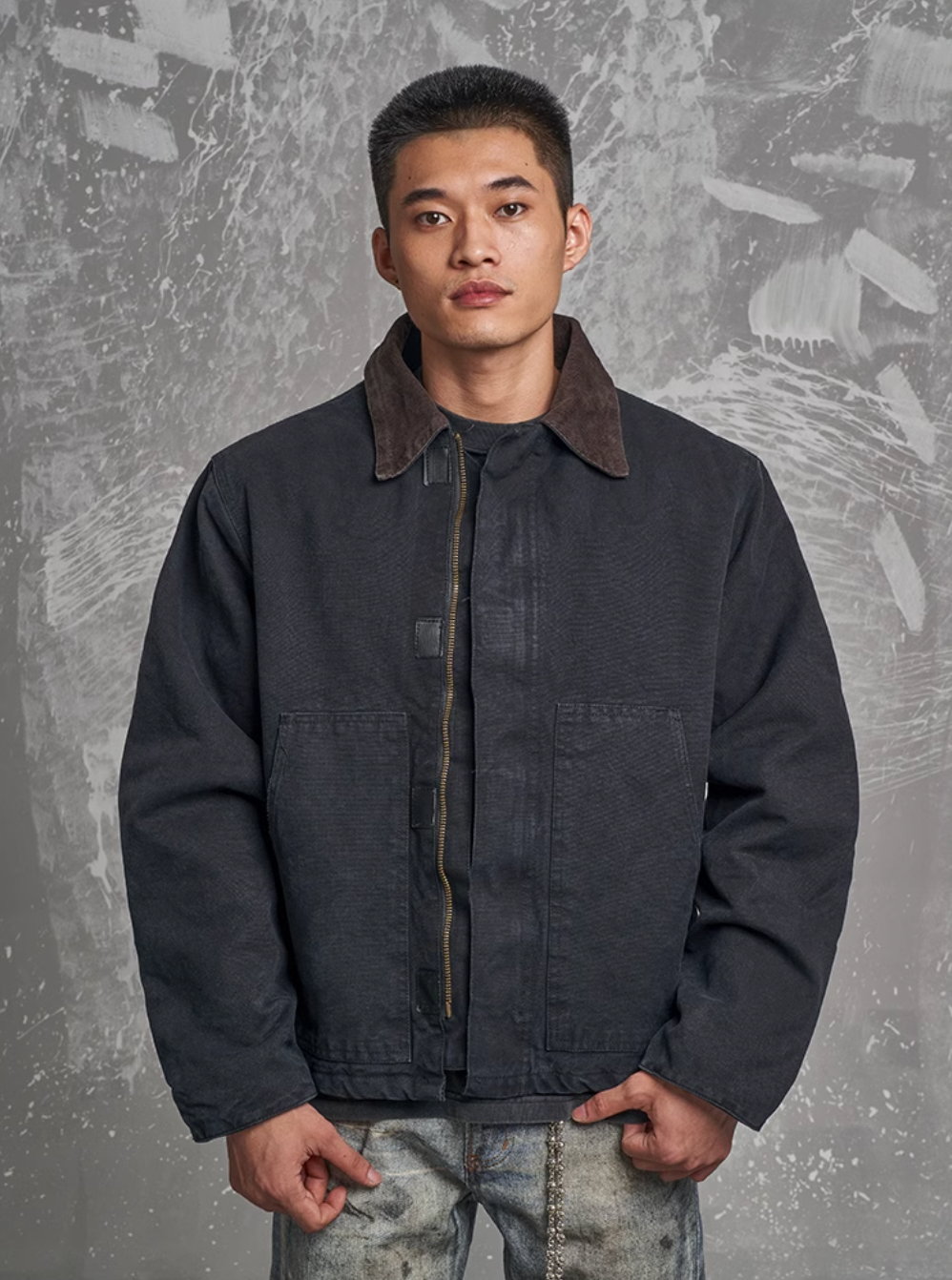 F3F Select Washed Work Detroit Jacket | Face 3 Face