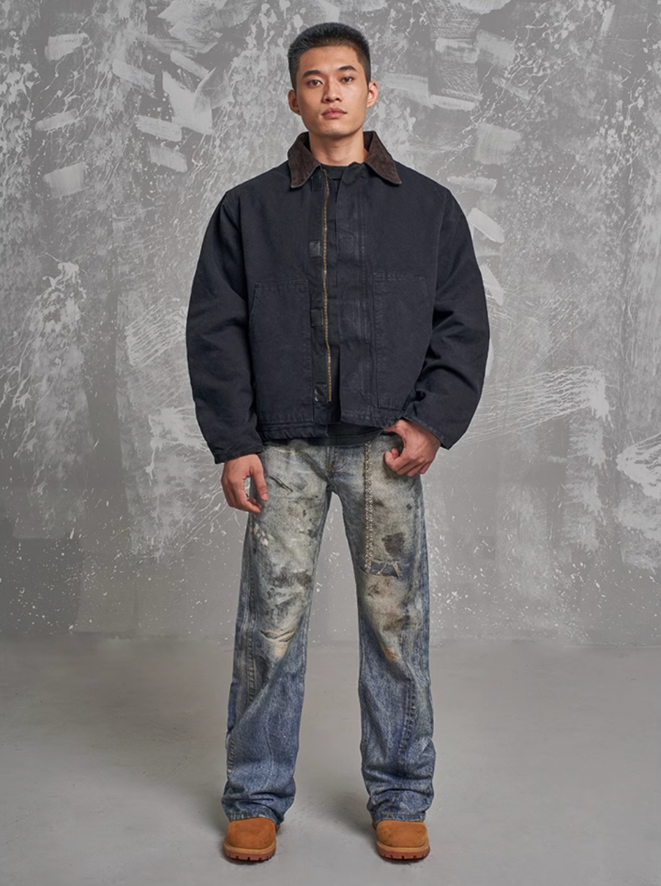 F3F Select Washed Work Detroit Jacket | Face 3 Face