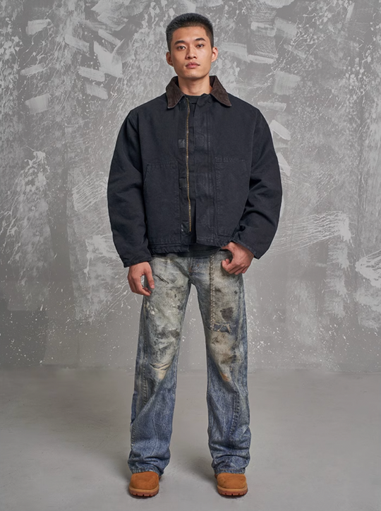 F3F Select Washed Work Detroit Jacket | Face 3 Face
