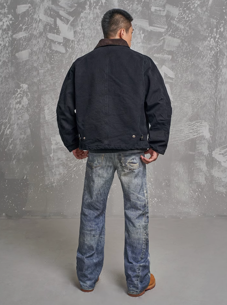 F3F Select Washed Work Detroit Jacket | Face 3 Face
