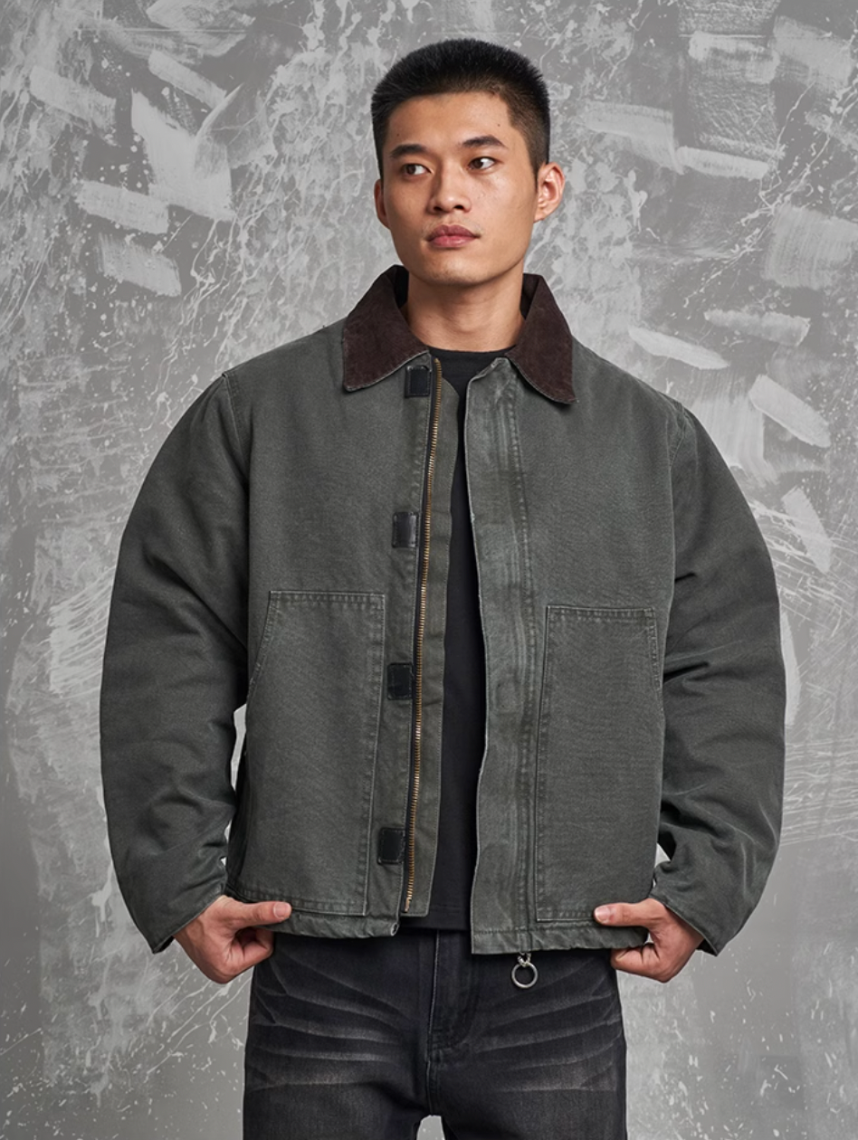 F3F Select Washed Work Detroit Jacket | Face 3 Face