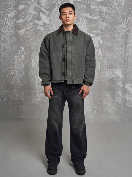 F3F Select Washed Work Detroit Jacket | Face 3 Face