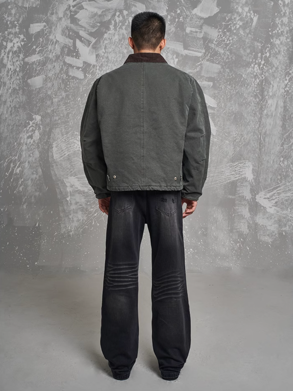 F3F Select Washed Work Detroit Jacket | Face 3 Face