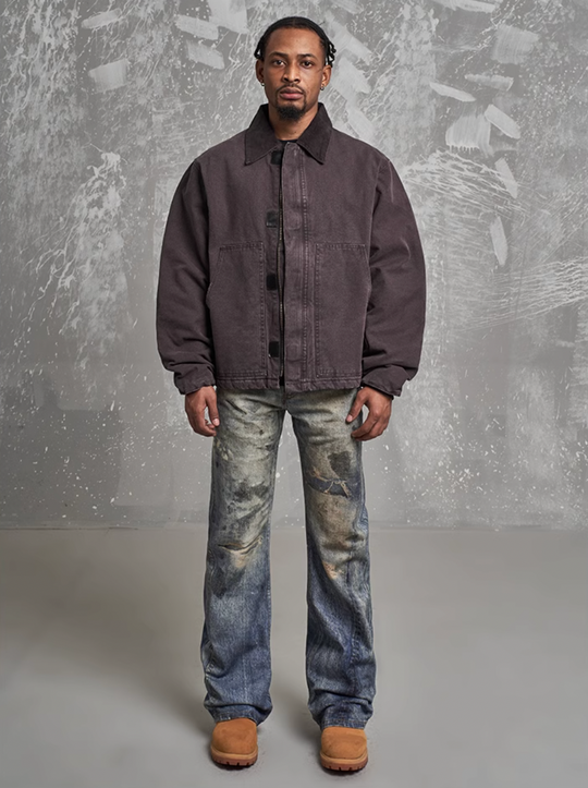 F3F Select Washed Work Detroit Jacket | Face 3 Face