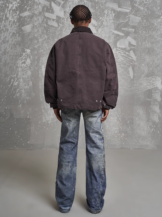 F3F Select Washed Work Detroit Jacket | Face 3 Face