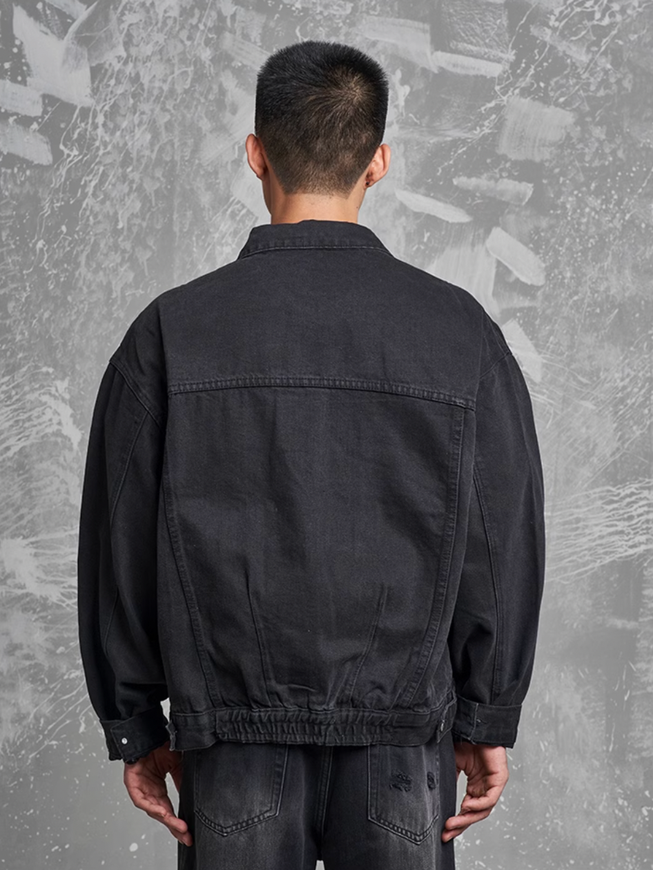 F3F Select Black Denim Jacket | Face 3 Face