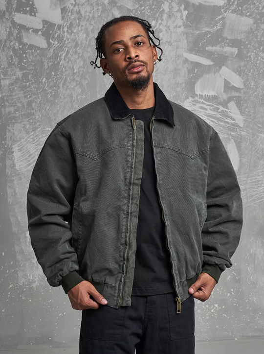 F3F Select Washed Distressed Detroit Jacket | Face 3 Face