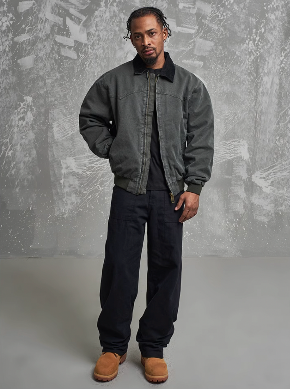 F3F Select Washed Distressed Detroit Jacket | Face 3 Face