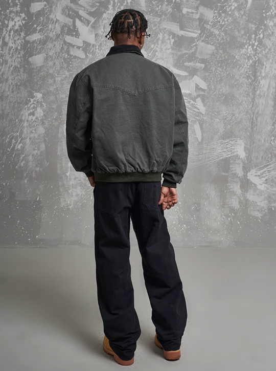 F3F Select Washed Distressed Detroit Jacket | Face 3 Face