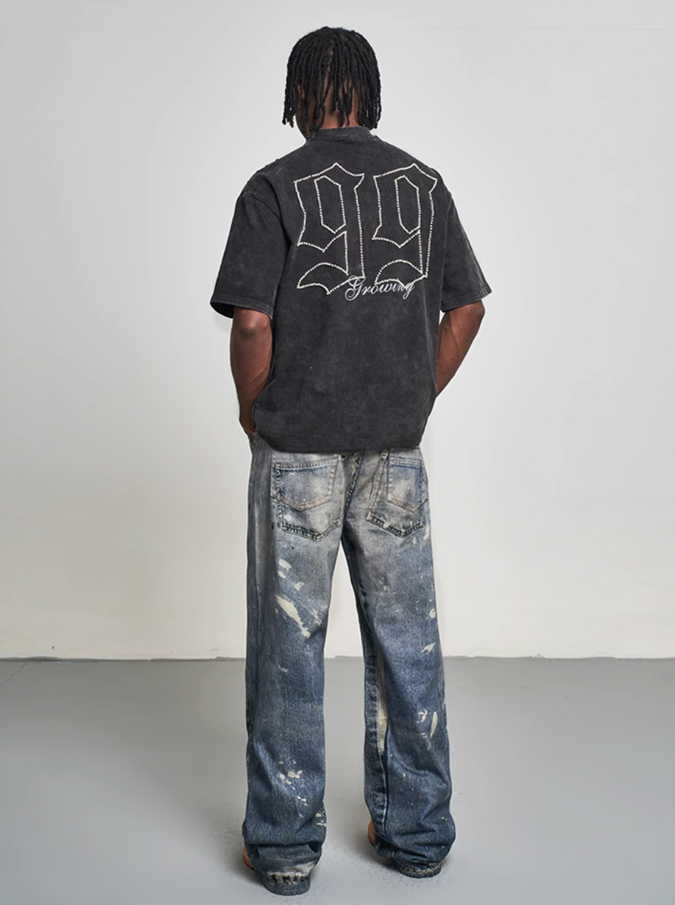 F3F Select 3D Ink Digital Print Jeans | Face 3 Face