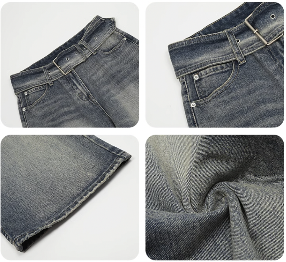 F3F Select Vintage Blue Gradient Washed Jeans | Face 3 Face