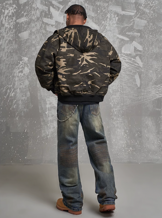 F3F Select Dirty Dyed Whiskering Print Design Jeans | Face 3 Face