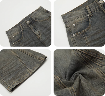 F3F Select Deconstructed Splicing Design Jeans | Face 3 Face