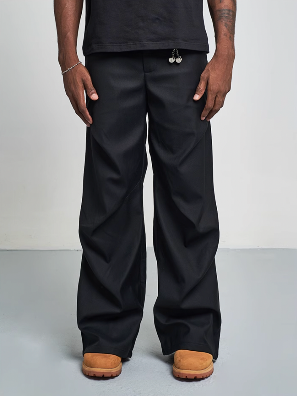 F3F Select Side Pleated Suit Pants | Face 3 Face