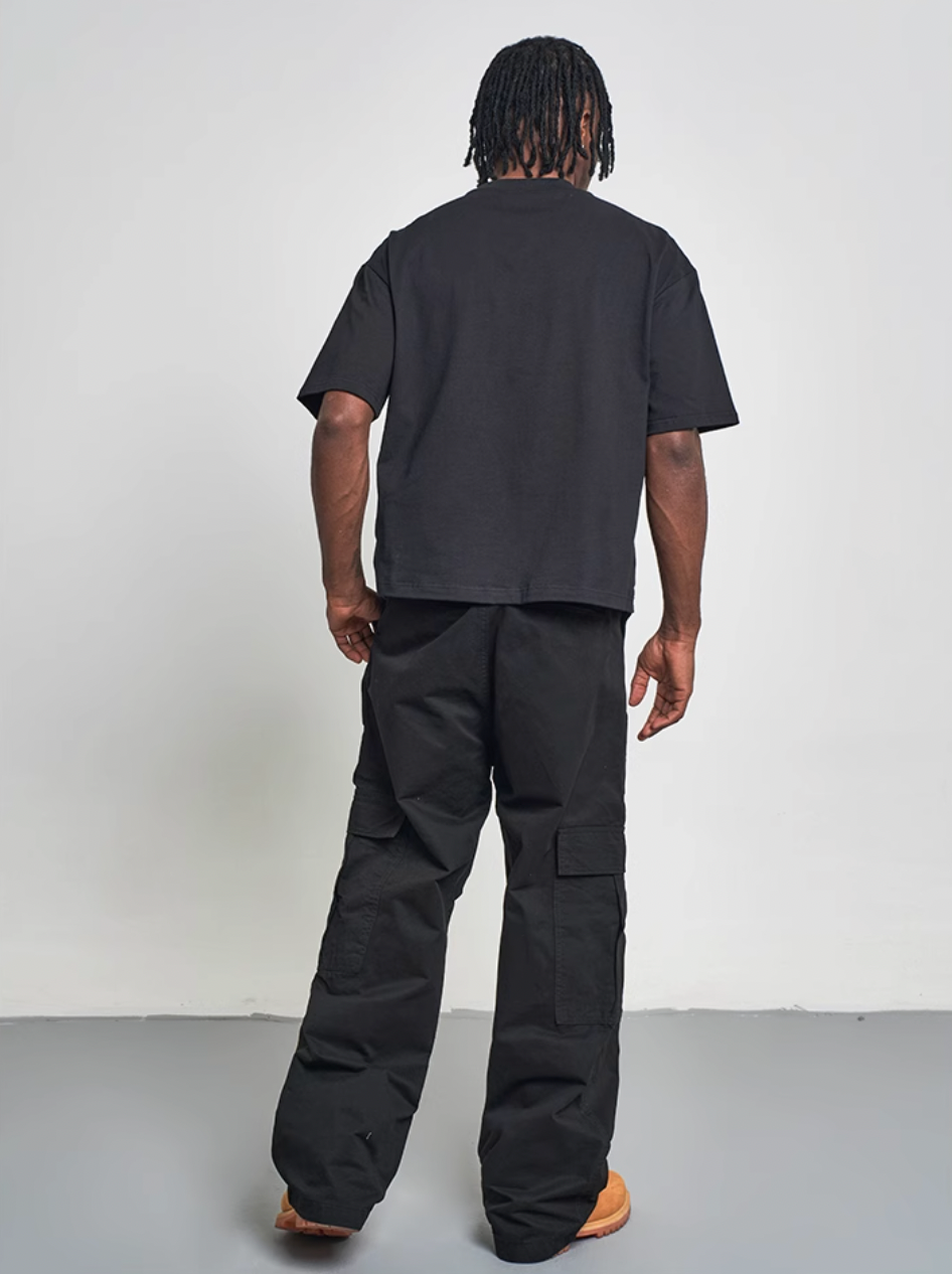 F3F Select Wide Leg Large Pocket Work Cargo Pants | Face 3 Face