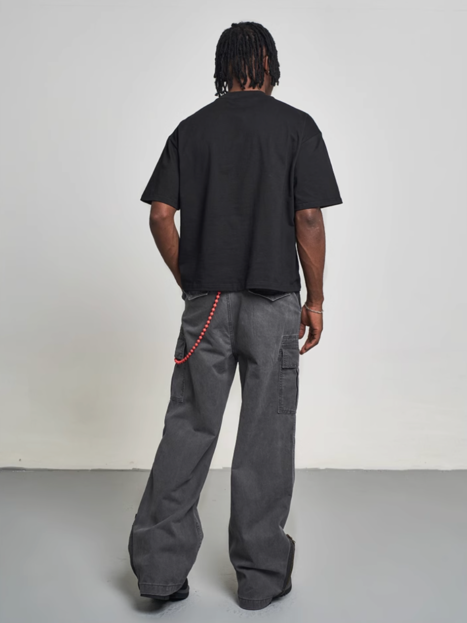 F3F Select Crease Design Multi Pocket Cargo Pants | Face 3 Face