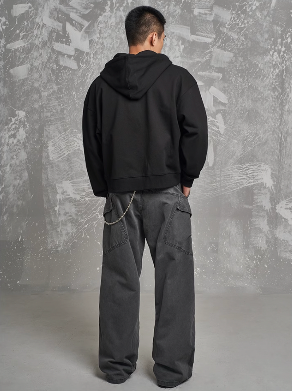 F3F Select Pleated Crease Deconstructed Cargo Pants | Face 3 Face