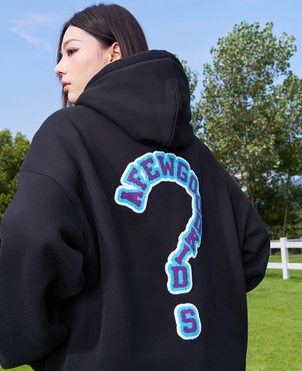 AFGK Embroidery Question Mark Hoodie | Face 3 Face