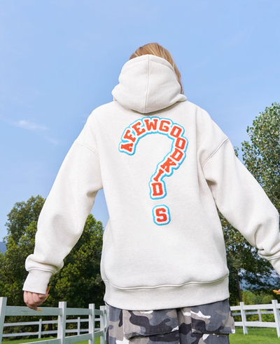 AFGK Embroidery Question Mark Hoodie | Face 3 Face