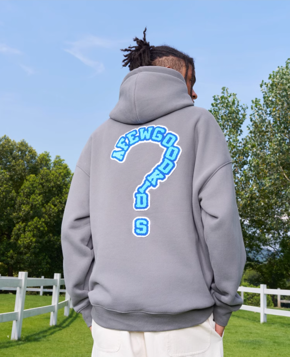 AFGK Embroidery Question Mark Hoodie | Face 3 Face