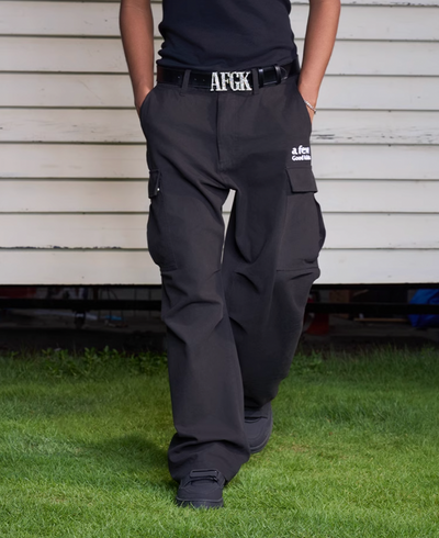 AFGK Multi Pocket Paratrooper Pleated Cargo Pants | Face 3 Face