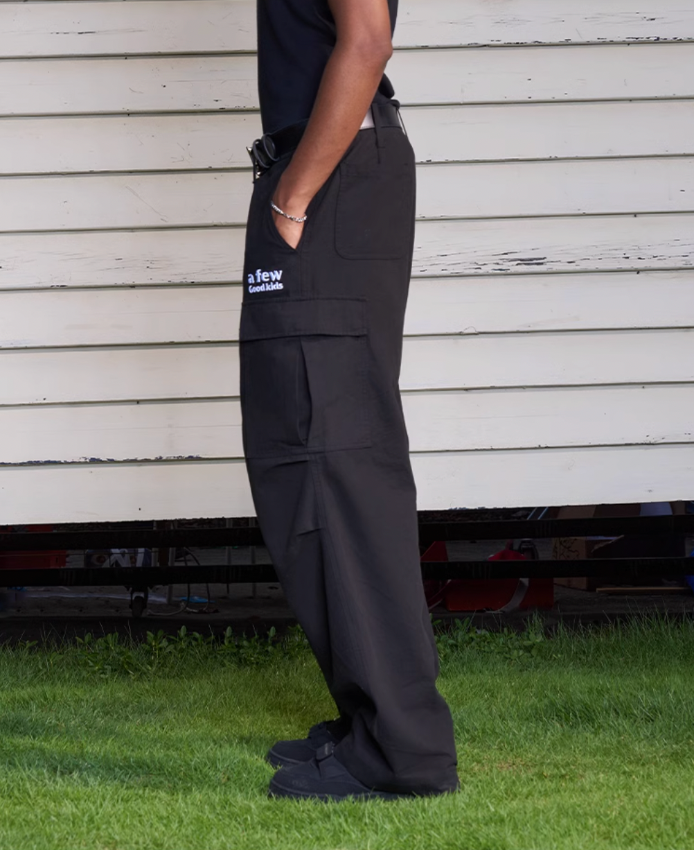 AFGK Multi Pocket Paratrooper Pleated Cargo Pants | Face 3 Face