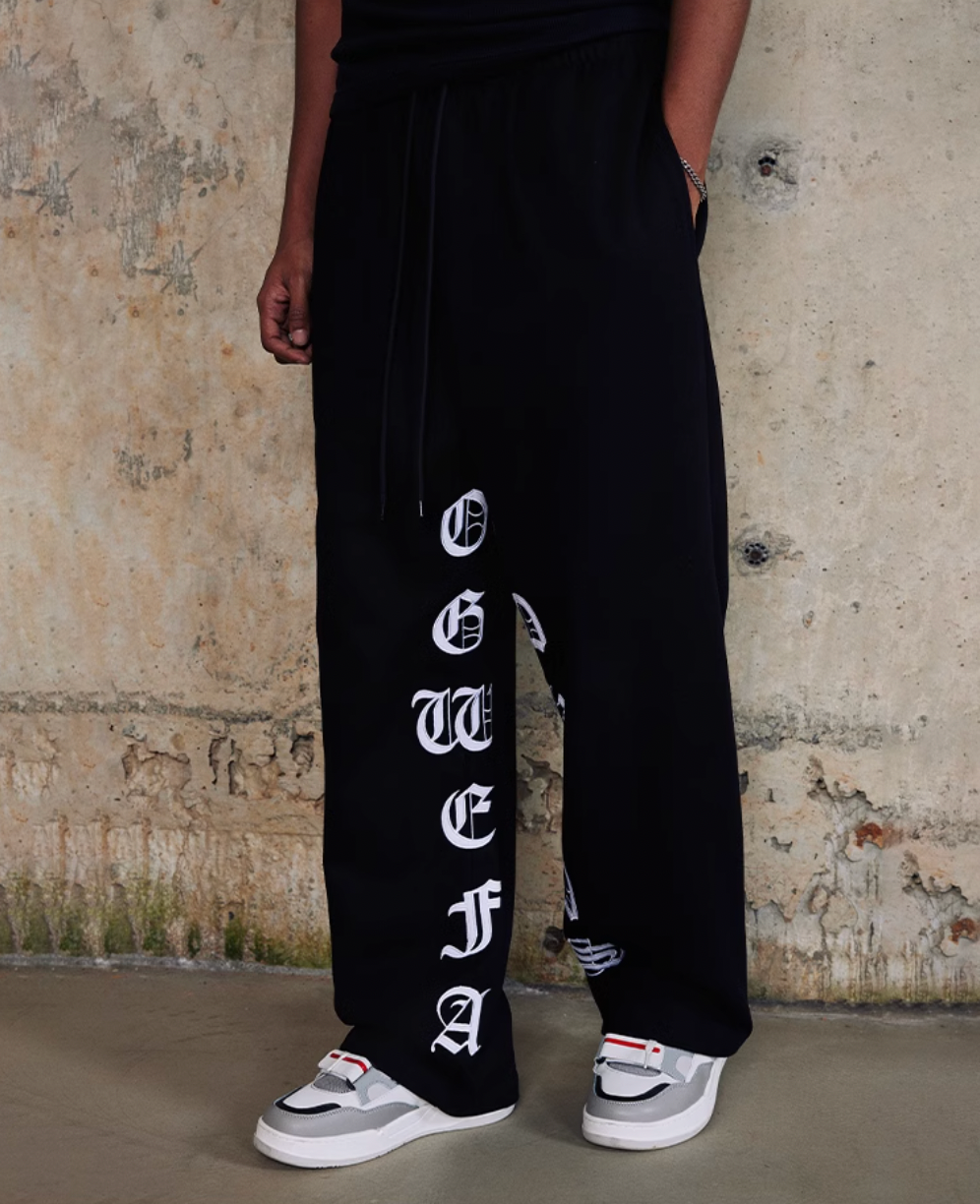 AFGK Embroidery Washed Sweatpants | Face 3 Face