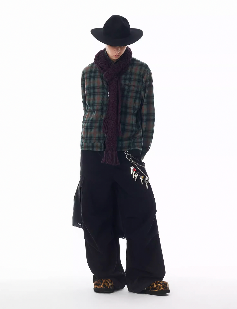 JHYQ Plaid Short Shirt Jacket | Face 3 Face