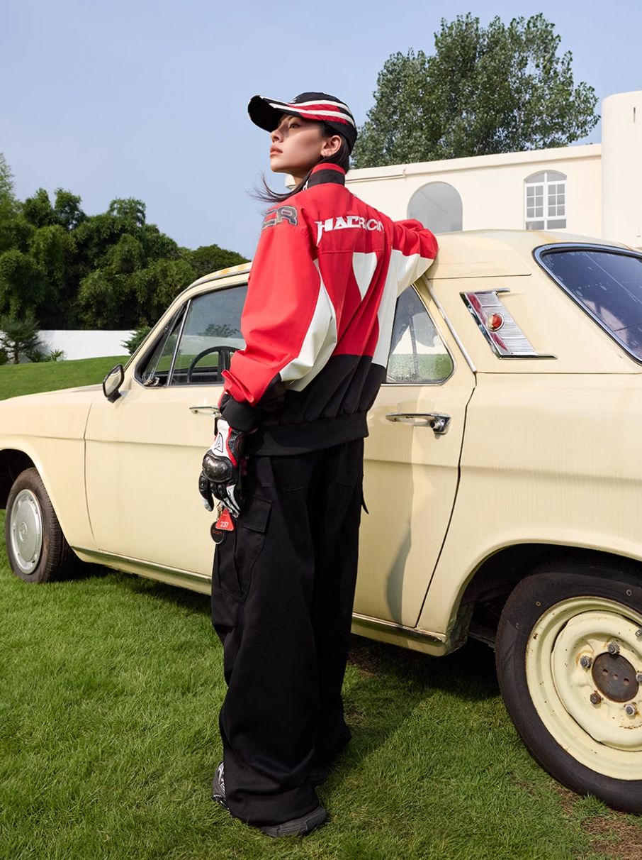 Buy Now Vintage Colorblock Racing Jacket – Face 3 Face