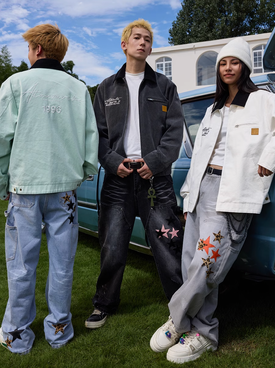 Harsh and Cruel Detroit Retro Embroidered Jacket | Face 3 Face