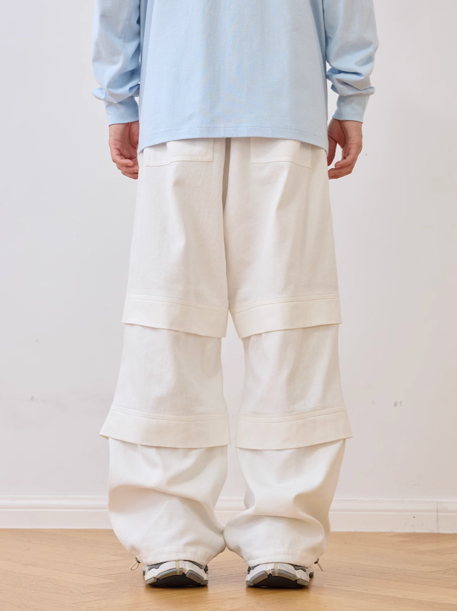 Harsh and Cruel Zipper Pleated Paratrooper Pants | Face 3 Face