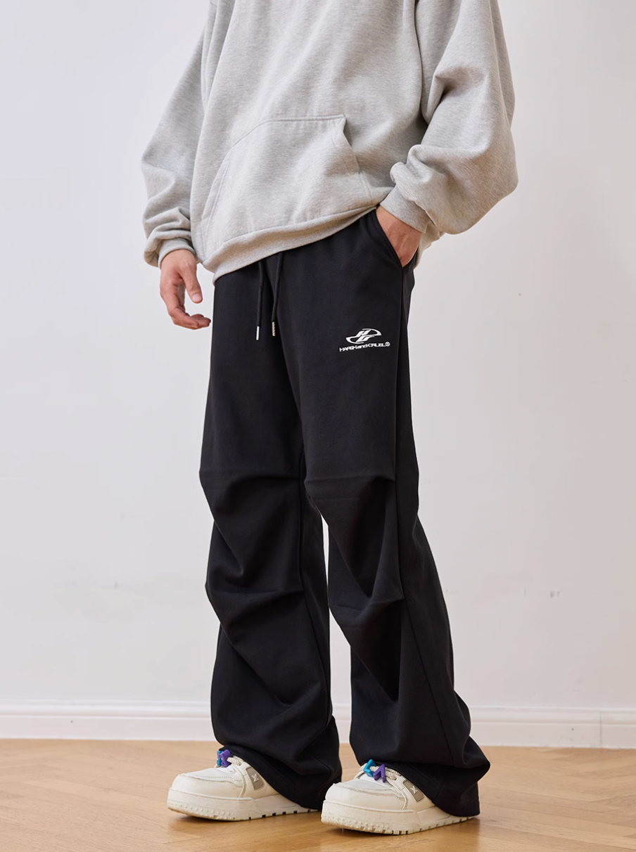 Harsh and Cruel Pleated Paratrooper Sports Sweatpants | Face 3 Face