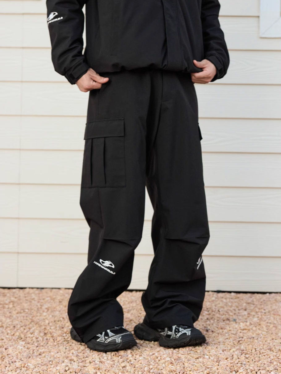 Harsh and Cruel Three Proof Embroidered Mountaineering Ski Cargo Pants | Face 3 Face