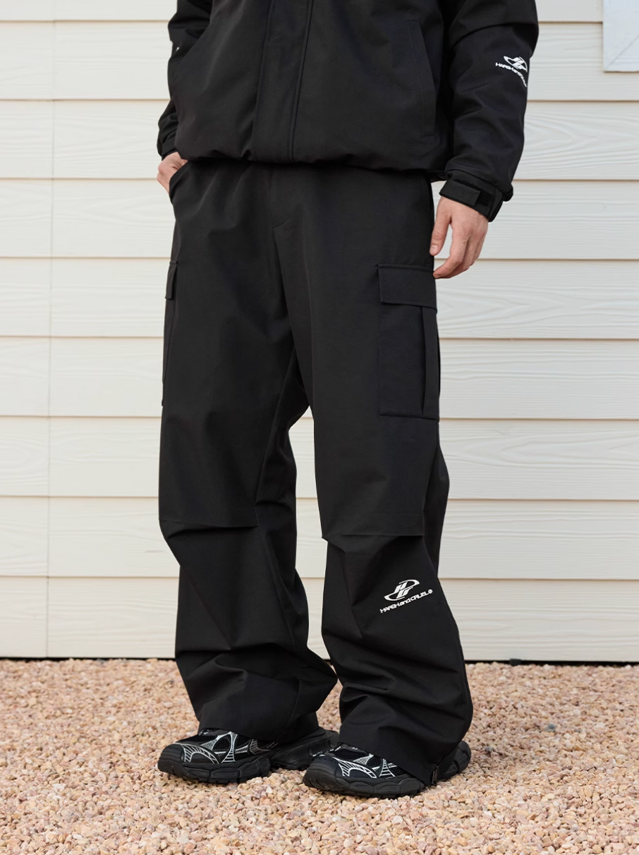 Harsh and Cruel Three Proof Embroidered Mountaineering Ski Cargo Pants | Face 3 Face